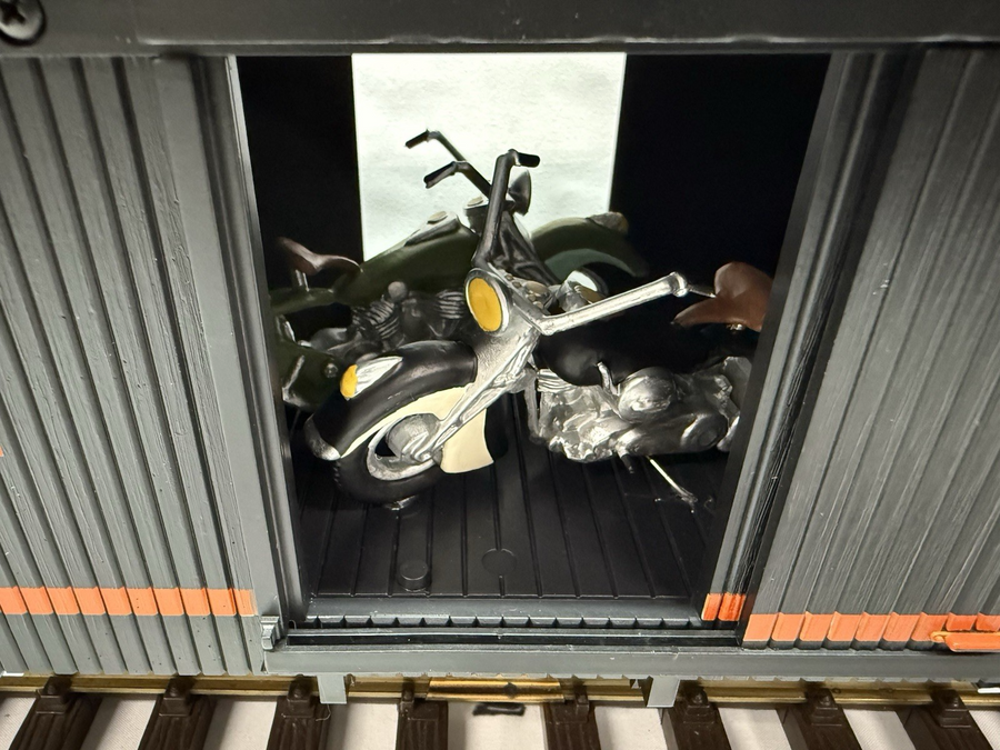 LGB 4067 HD Limited Edition Harley-Davidson MotorCycles 90th Ann Boxcar Custom