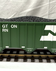 USA Trains R14018 G Burlington Northern 70-Ton 3-Bay Coal Hopper w/Coal #526414