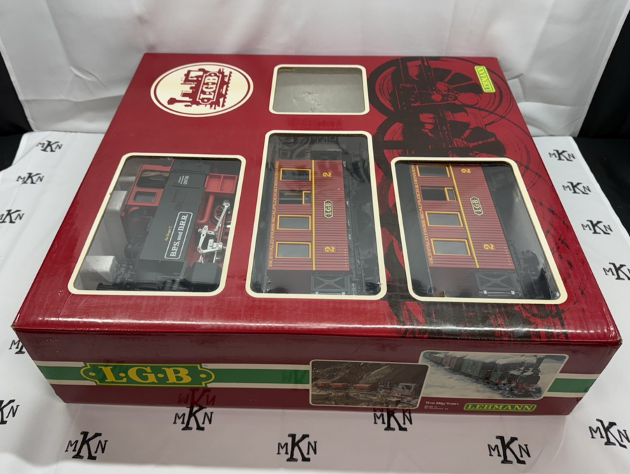 LGB 20301 BP Buffalo Pass SCALPLOCK & Denver R.R. Starter Set G Scale LN/Box