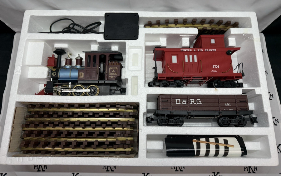 Lionel G GOLD RUSH SPECIAL 8-81000 G Scale Steam Freight Train EX