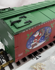 USA Trains R13012 Here Comes Santa Claus Merry Christmas Reefer G Scale New