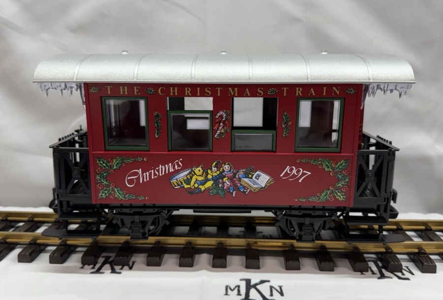 LGB 36077 CHRISTMAS 1997 PASSENGER CAR Coach G Scale
