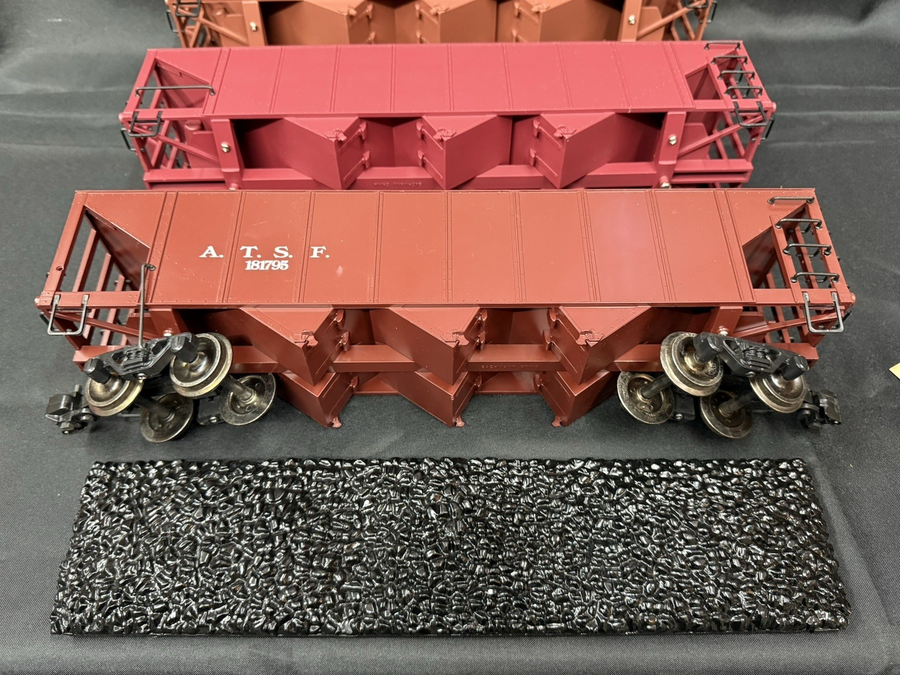 G scale Bachmann Hoppers X 3 Preowned Used Metal Wheels