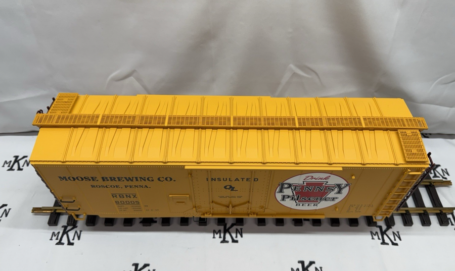 Aristo Craft Art 45211 PENNSY PILSNER Plug Door Box Car METAL WHEELS LN/BOX