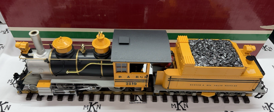 LGB Denver Rio Grande 2119D 2-6-0 Steam Loco & Tender w/ Box G Scale