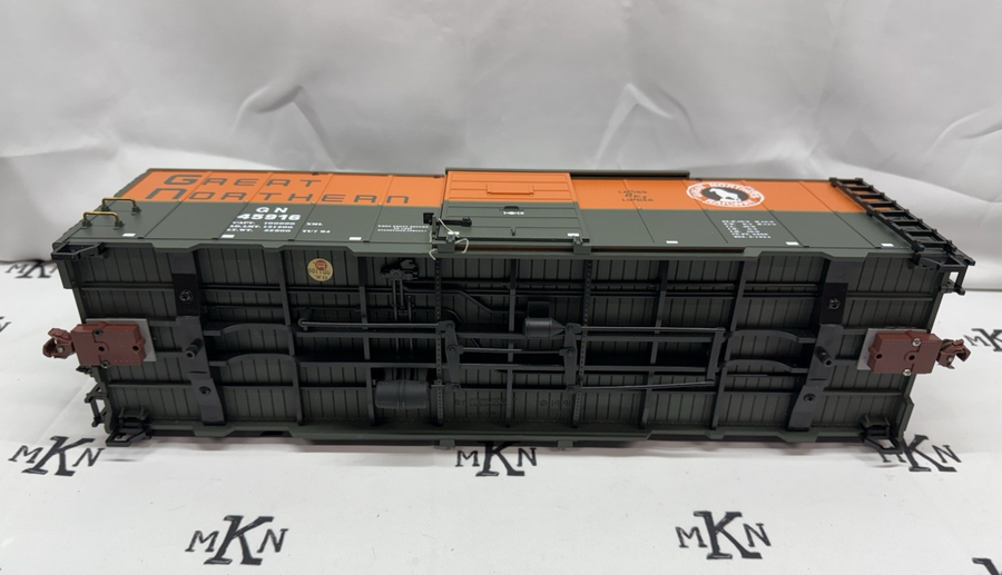 LGB 45916 Great Northern Box Car Kadee Couplers G Scale Old Stock No Trucks