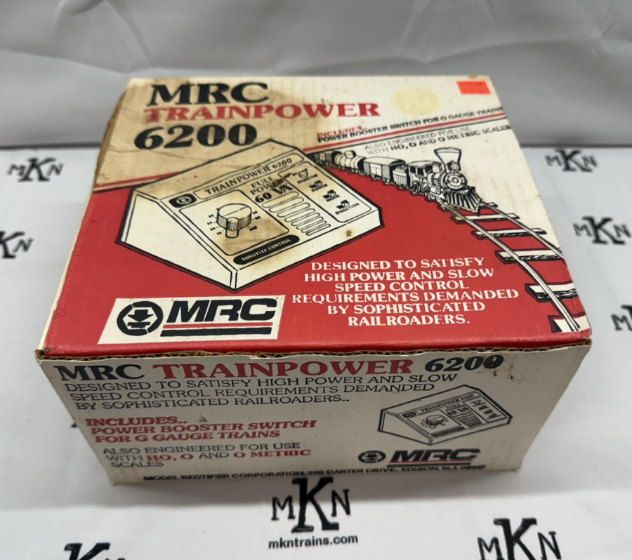 MRC Train Power 6200 Full Power 60VA Transformer *G*HO*N*