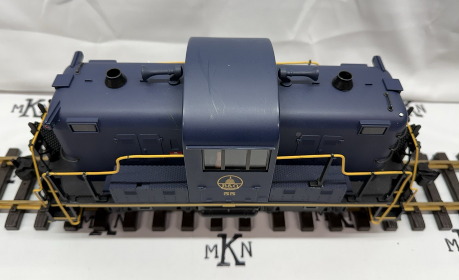 ARISTOCRAFT ART-22602 BALTIMORE & OHIO CENTER CAB SWITCHER LOCOMOTIVE G SCALE