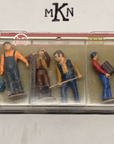 LGB 5143 Four Laborers Workers Crew Figure Set G Scale Train