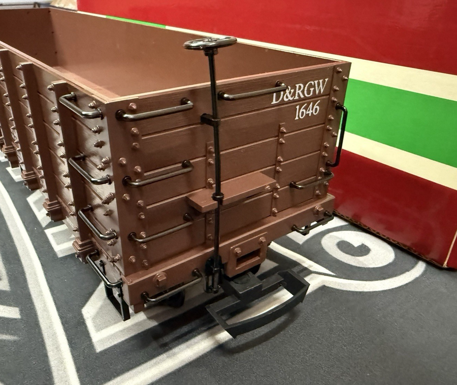 LGB 4073 Denver & Rio Grande Western High-Sided Wooden Gondola 1646 G Scale