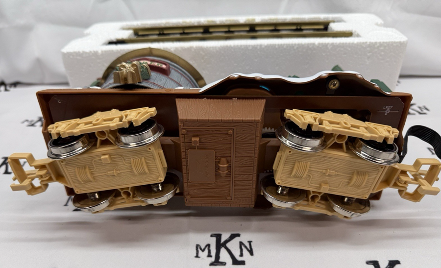 NEW BRIGHT 380-2 HOLIDAY EXPRESS ANIMATED WATER TANKER CAR G SCALE