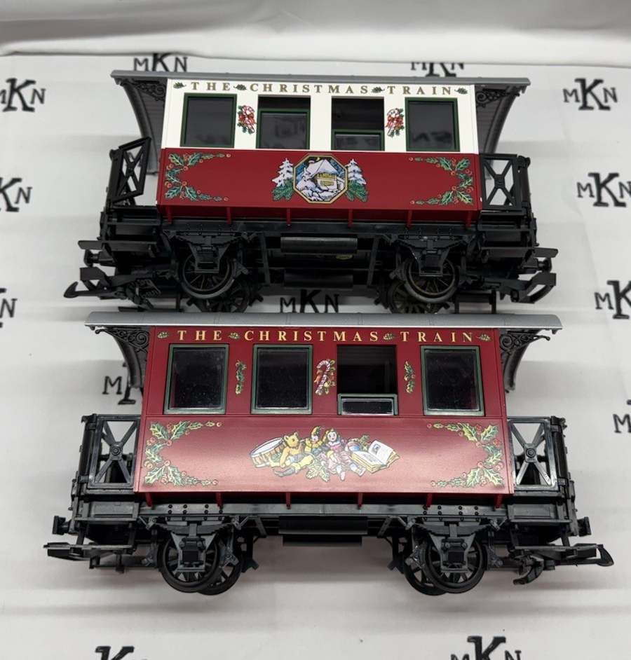 LGB 20540 G Scale Christmas Santa Train Steam Loco Passenger Set Train Only