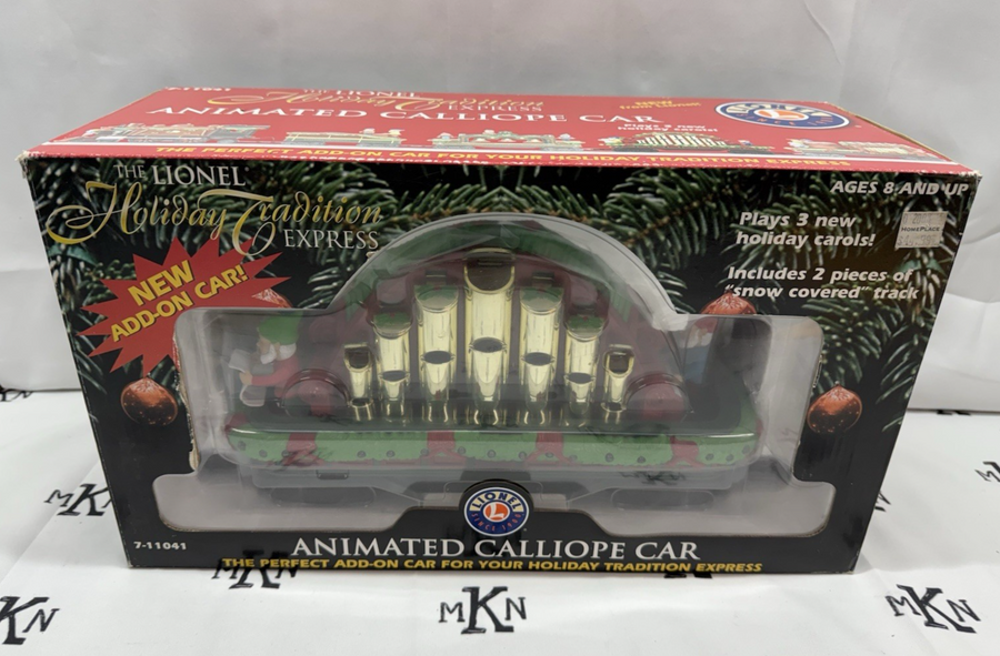 Lionel 7-11041 Animated Calliope Car New Sealed Original Box G Scale Christmas
