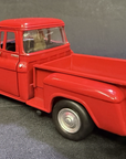 1958 CHEVROLET APACHE FLEETSIDE PICKUP RED 1/24 DIECAST MODEL BY MOTORMAX 79311