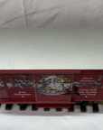 LGB 43352 G Scale Merry Christmas Sound "Deck the Halls" Boxcar G Scale New