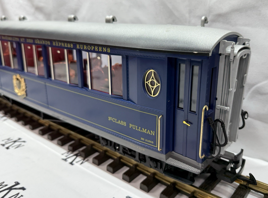 LGB 31655 ORIENT EXRESS 1st CLASS Passenger CAR G Scale Lighted LN/Box (#2)