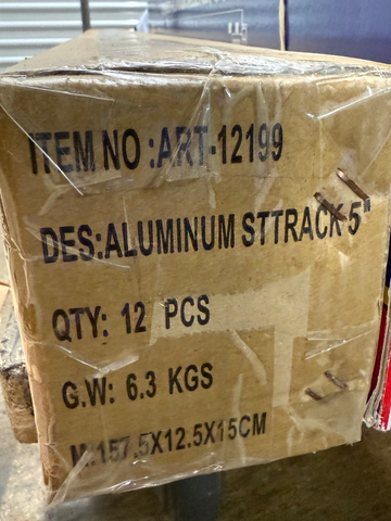 Aristo Craft Art 12199 Aluminum 5 foot (60”) Straight Track 12 total