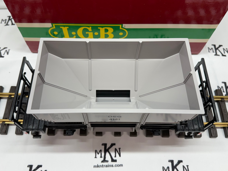 LGB 4041 Gray OEG Ballast Hopper Car G Scale