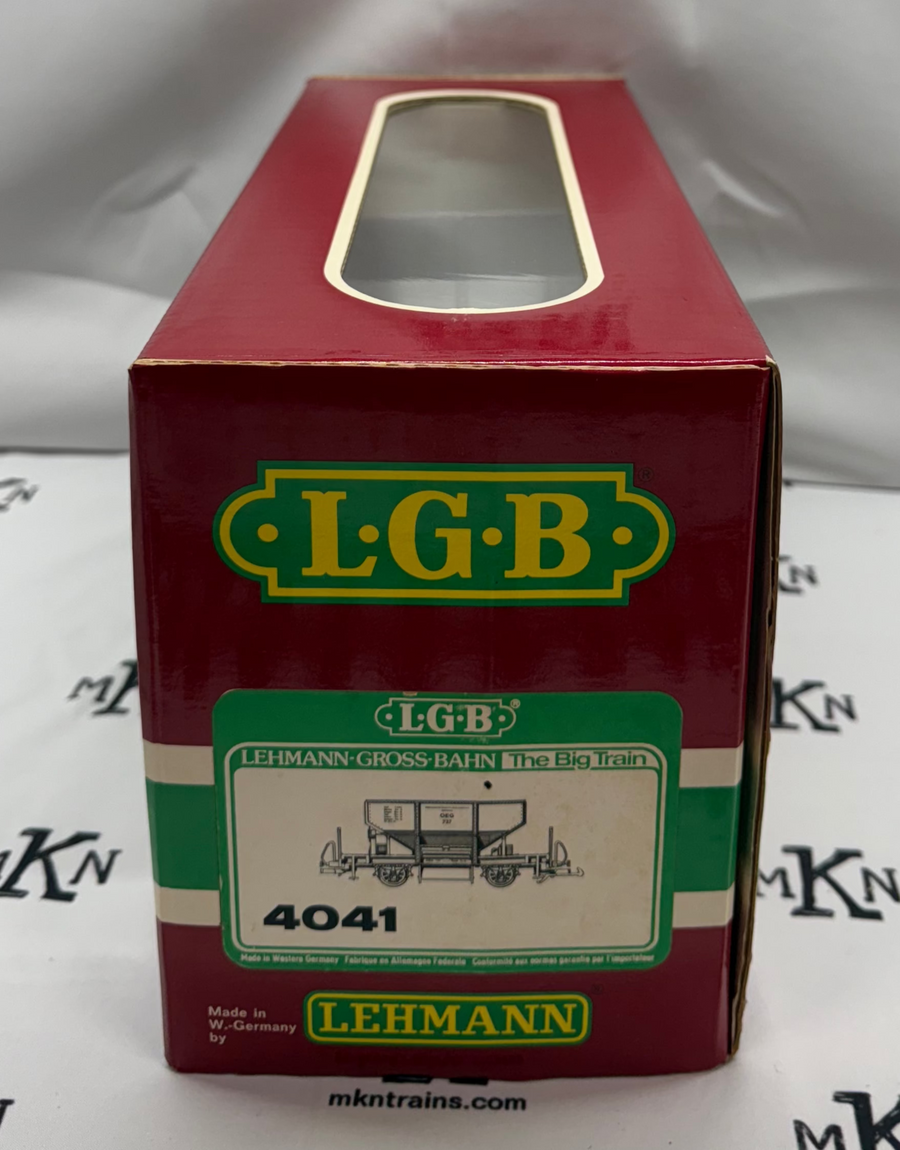 LGB 4041 Gray OEG Ballast Hopper Car G Scale