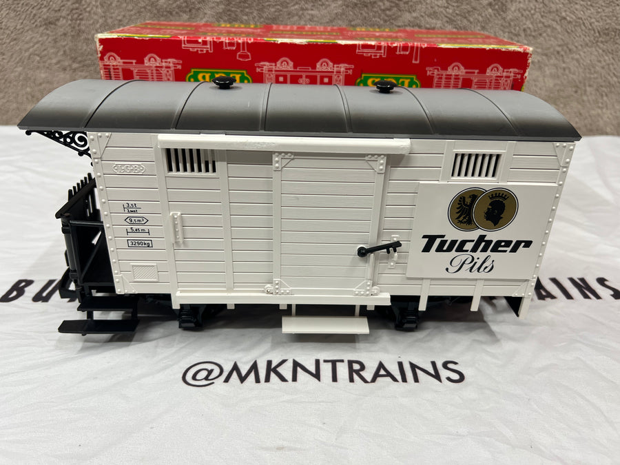 LGB 4032 Bierwagen G Scale Boxcar - Tucher Pils - Early Years