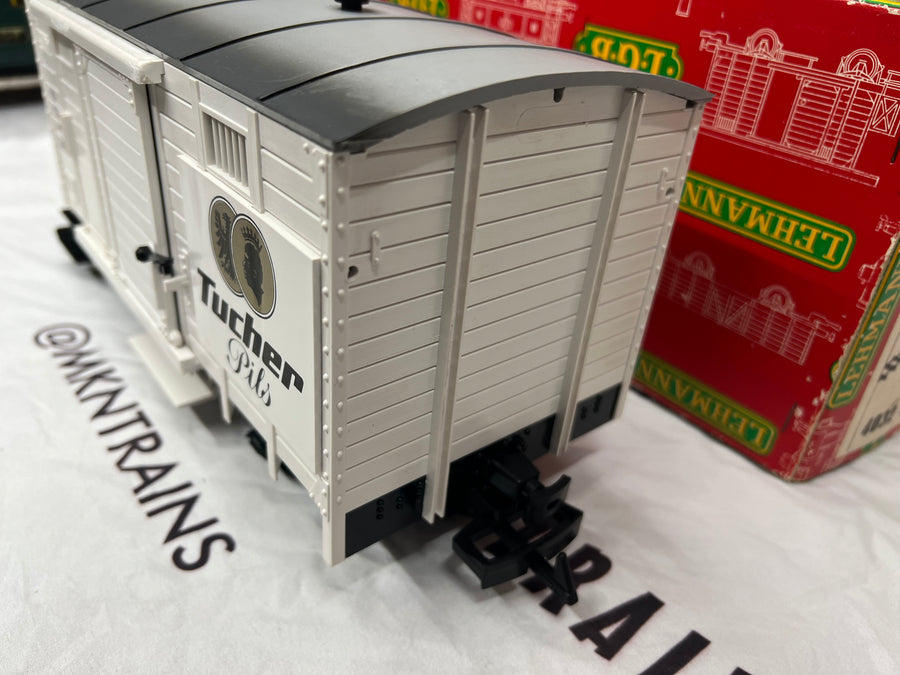 LGB 4032 Bierwagen G Scale Boxcar - Tucher Pils - Early Years