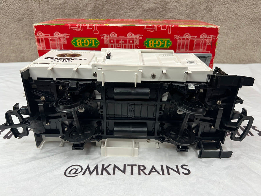 LGB 4032 Bierwagen G Scale Boxcar - Tucher Pils - Early Years