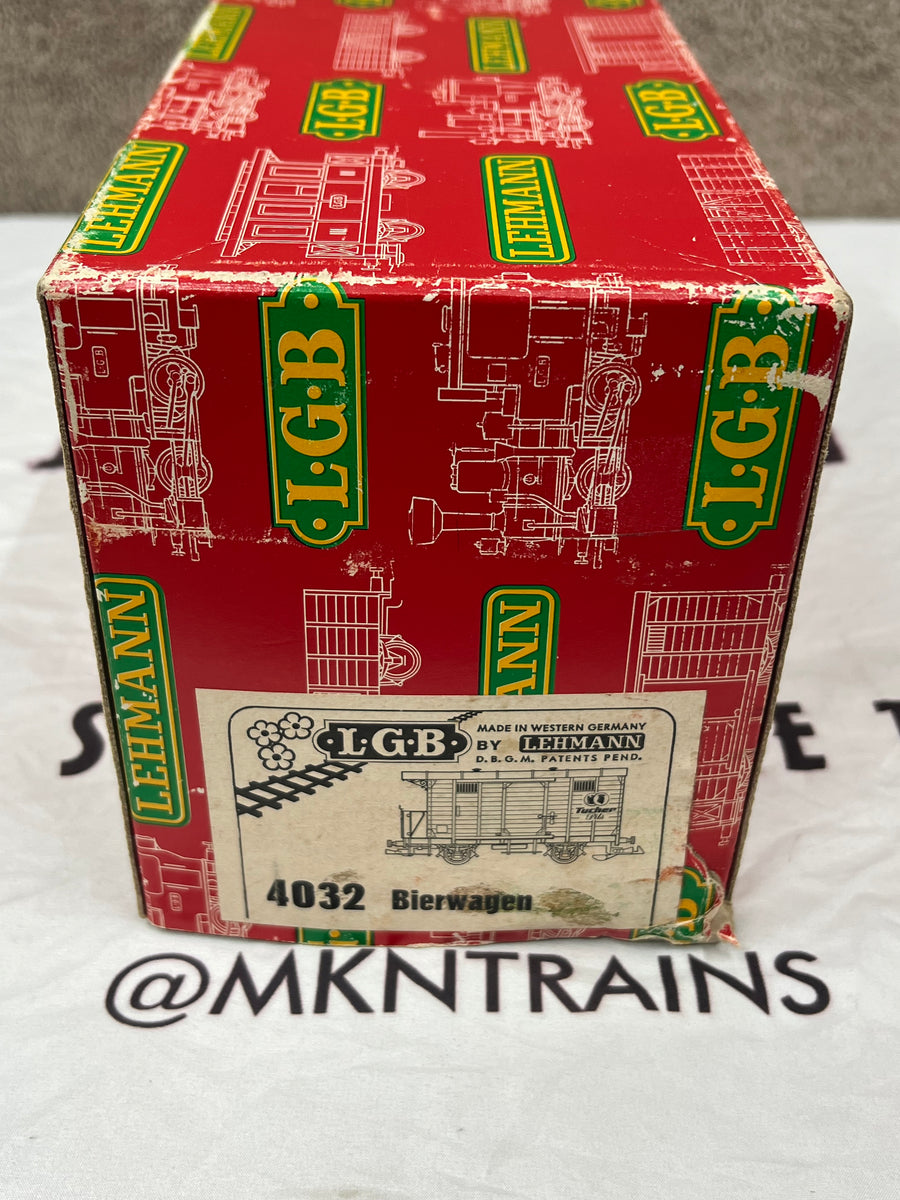 LGB 4032 Bierwagen G Scale Boxcar - Tucher Pils - Early Years