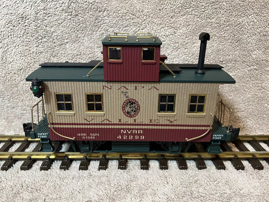 Aristo Craft 42299 G Scale Napa Valley Bobber Caboose LN/No BOX