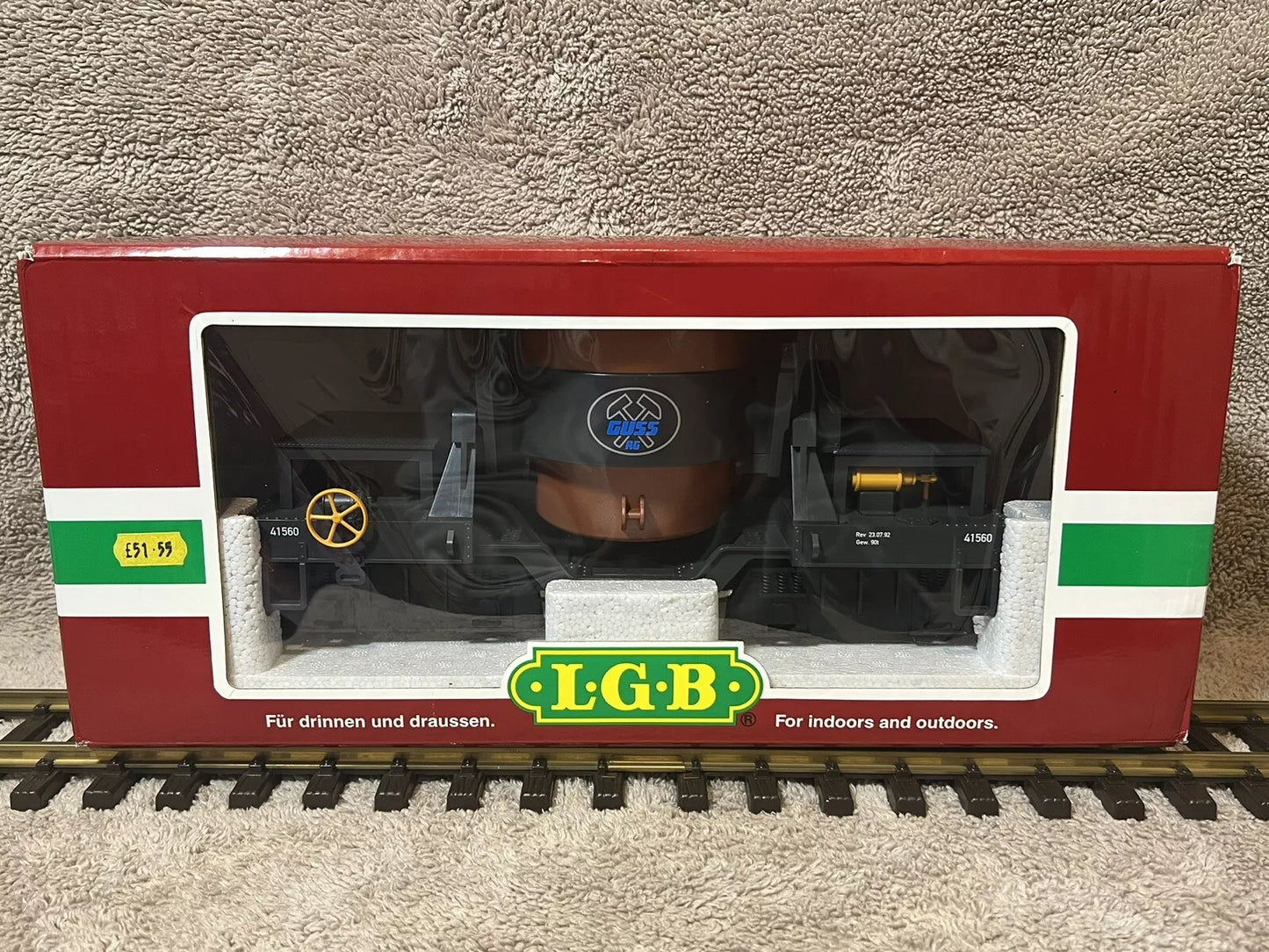 LGB 41560 GUSS AG Slag Car G Scale