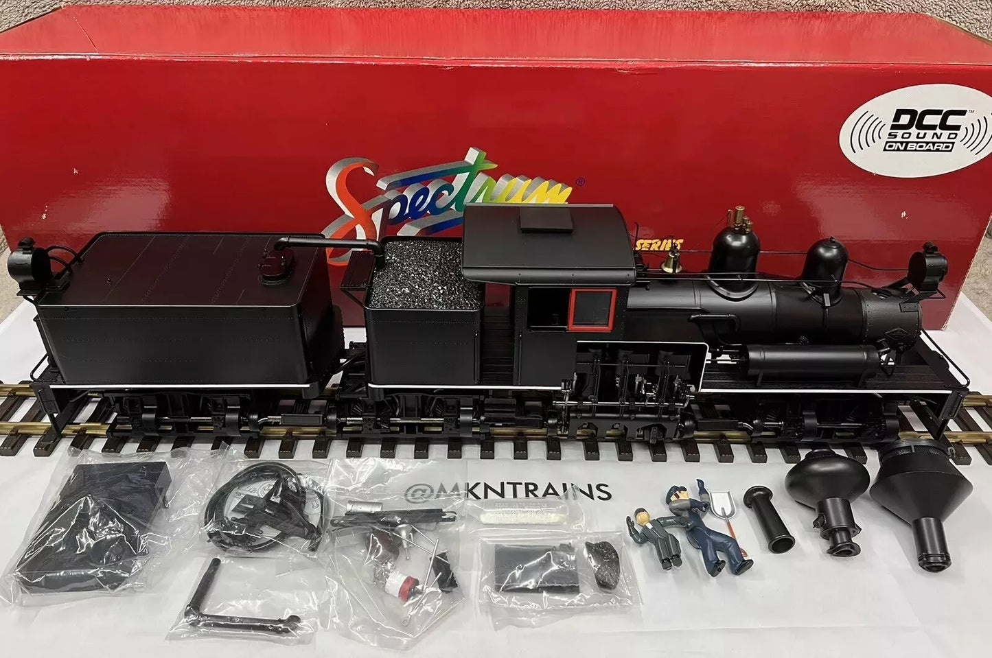 Bachmann 82699 Spectrum 55 Ton 3-Truck Shay Steam Locomotive