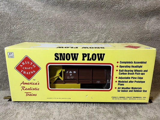 Aristo Craft ART - 46702 G Scale New York Central Snowplow Collection Item