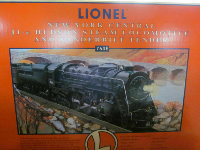 Lionel 6-18056 O NYC 763E J1e 4-6-4 Hudson Steam Locomotive & Oil Tender #5344