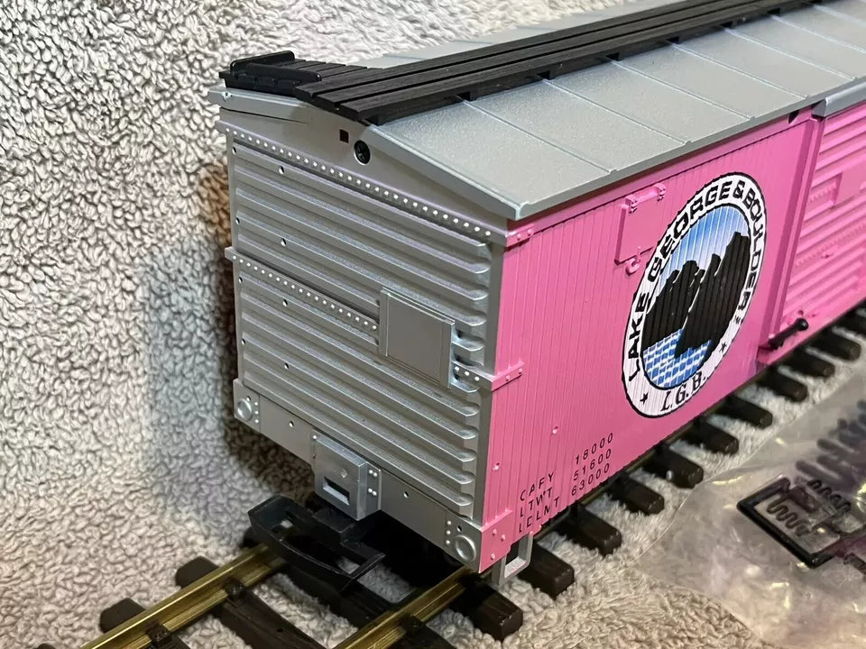 LGB 4090 G Scale Lake George & Boulder Route of the Beavers Boxcar New