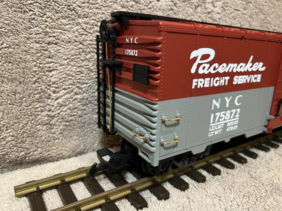 LGB 47914 NYC Pacemaker Boxcar MINT With Box And Sleeve G Scale