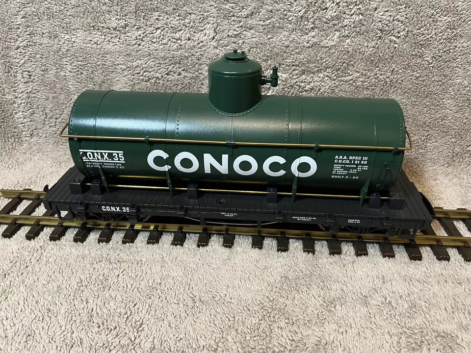 LGB 40805 4080 Conoco Single Dome Tank Car C.O.N.X. 35 LN/EX G Scale Lehmann