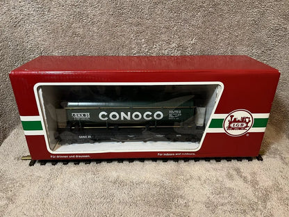 LGB 40805 4080 Conoco Single Dome Tank Car C.O.N.X. 35 LN/EX G Scale Lehmann